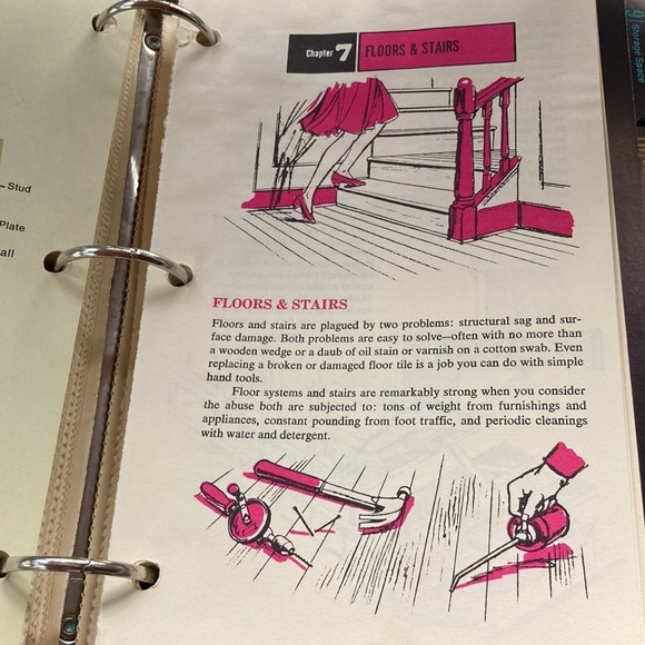 Vintage 1972 The Complete Family Home Repair Book / Binder - Picture 6 of 9